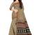 Crem ethnic printed saree