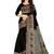 Black kalamkari cotton saree