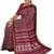 Navy blue shibori print saree