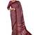 Navy blue shibori print saree