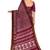 Navy blue shibori print saree