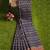 Blue paisley designer saree