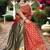 Red & Green Banarasi Cotton Silk Saree With Woven Zari Design and Rich Pallu