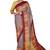 Mauve grey zari saree