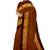Coffee brown zari saree
