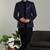 Men's stylish indo-western rayon coat kurta set