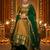  Mustard South Indian Kanci cottan half blend lehenga saree with blouse and dupatta For Women's