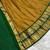  Mustard South Indian Kanci cottan half blend lehenga saree with blouse and dupatta For Women's