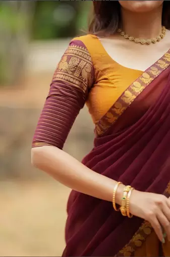 Mustard Yellow half blend lehenga saree with blouse and dupatta half blend lehenga saree with blouse and dupatta