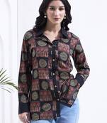 black cotton shirt