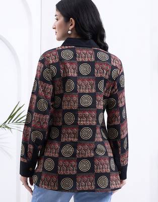 black cotton shirt 3