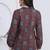 maroon cotton shirt