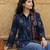 blue cotton shirt