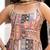 Black ethnic motifs printed silk stitched straight sharara kurta set with dupatta