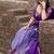 Lavender Kanci Cotton  blend Half Saree – Traditional Zari Weaving Langa Voni Set For South Indian Style 