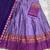 Lavender Kanci Cotton  blend Half Saree – Traditional Zari Weaving Langa Voni Set For South Indian Style 