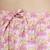 Pink floral printed cotton kaftan co-ord set for women