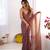 Gold color nc chiffon checks woven saree with cut dana lace border