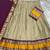 kanci cotton blend half saree – traditional zari weaving langa voni set for south indian style