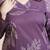 Purple everyday wear cotton co-ord set for women