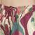 Wine floral printed cotton kaftan co-ord set for women
