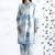 Blue everyday wear cotton co-ord set for women