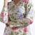 Cream everyday wear cotton co-ord set for women