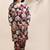 Black everyday wear cotton co-ord set for women