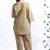 Yellow everyday wear cotton co-ord set for women
