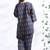 Blue everyday wear cotton co-ord set for women