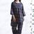 Blue everyday wear cotton co-ord set for women