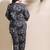 Black everyday wear cotton co-ord set for women
