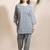 Blue everyday wear cotton co-ord set for women
