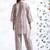 Pink everyday wear cotton co-ord set for women