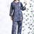Blue everyday wear cotton co-ord set for women