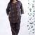 Blue everyday wear cotton co-ord set for women