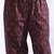 Wine everyday wear cotton co-ord set for women
