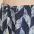 Blue geometric printed cotton kaftan co-ord set for women