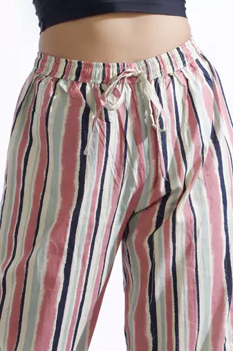 Pink everyday wear cotton co-ord set for women