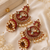 Floral Meenakari Kundan Jhumki Earrings
