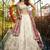 Ivory Tissue Silk Embroidered Lehenga Choli with Lavender Organza Dupatta
