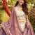 Ivory Tissue Silk Embroidered Lehenga Choli with Lavender Organza Dupatta