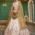 Ivory Tissue Silk Embroidered Lehenga Choli with Lavender Organza Dupatta
