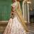 Ivory Tissue Silk Embroidered Lehenga Choli with Lavender Organza Dupatta