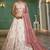 Ivory Tissue Silk Embroidered Lehenga Choli with Lavender Organza Dupatta