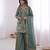 sea-green silk festive kurta set