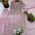 light-pink silk festive kurta set