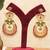 Multicolor stones chandbali earrings