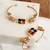 Multicolor stones kundan kada