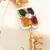 Multicolor stones kundan kada